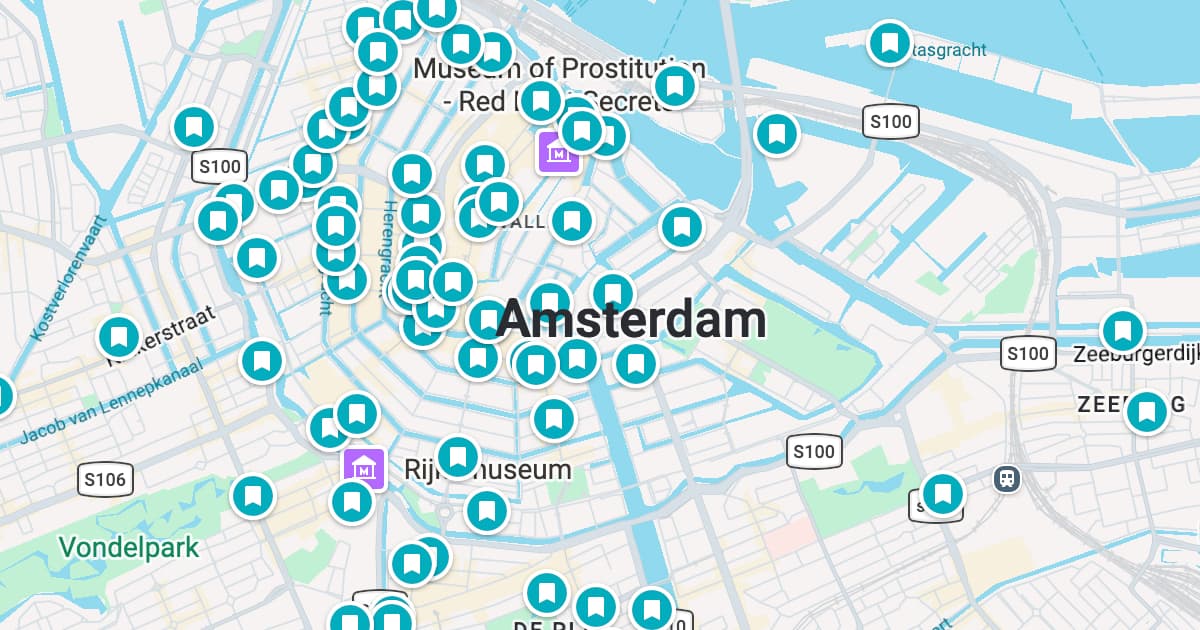 Amsterdam map preview