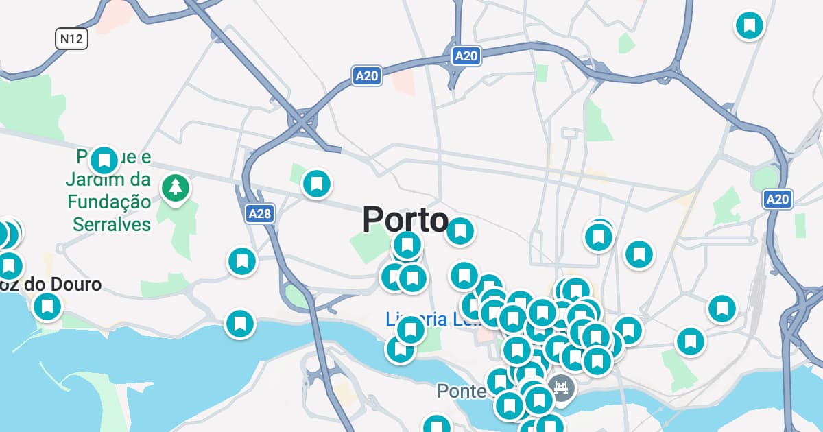 Porto map preview
