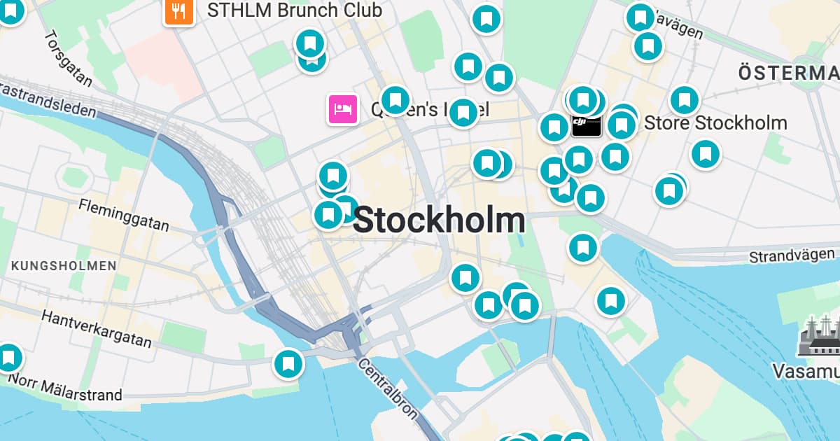 Stockholm map preview