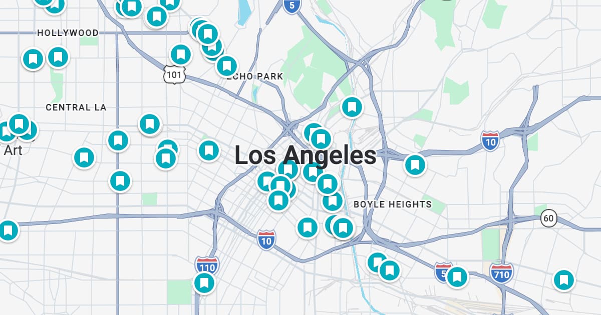 Los Angeles map preview
