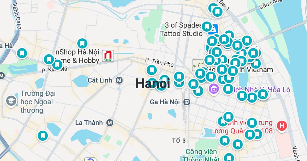 Hanoi map preview