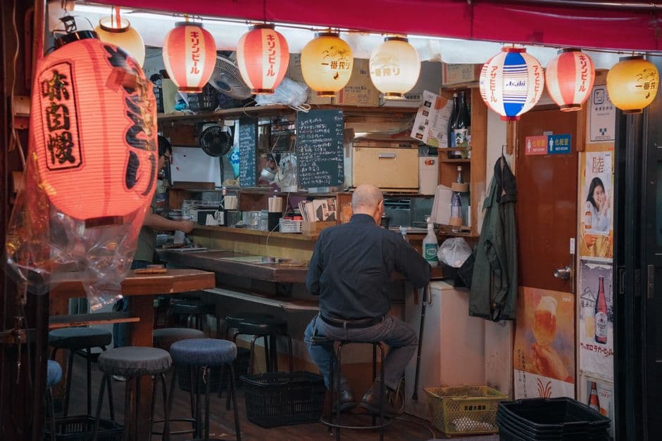 A Tokyo izakaya lit by paper lanterns, the anchor of a three day eating itinerary