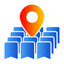PlaceSets logo - Curated Google Maps for travelers